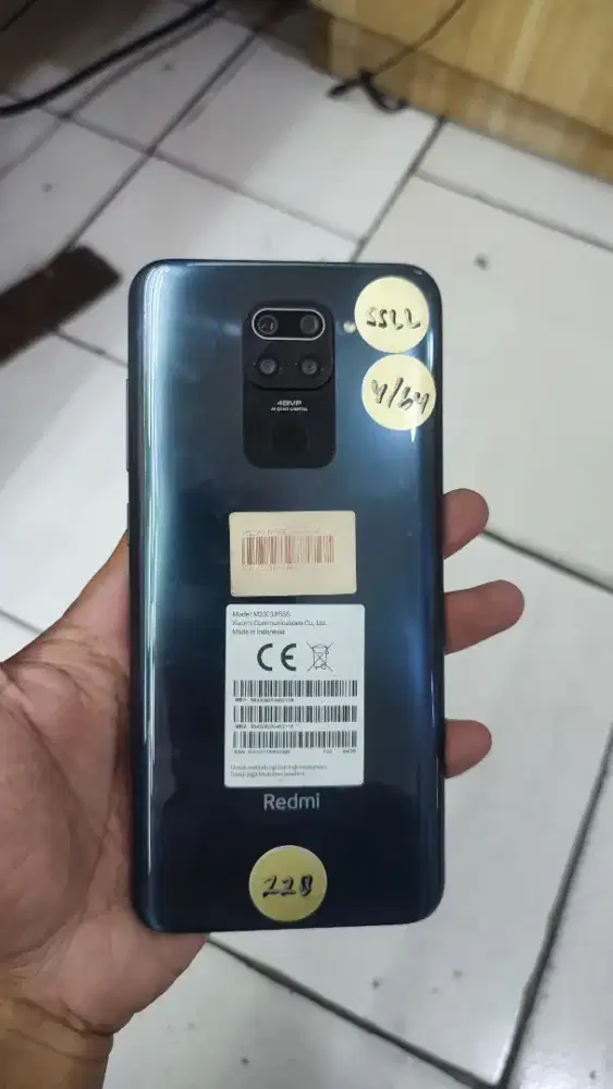 Redmi note 9 4/64 batangan
