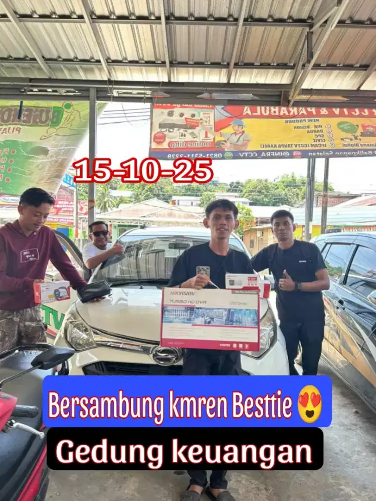 CAMERA CCTV BERGARANSI ONLINE DIHP TANPA KABEL