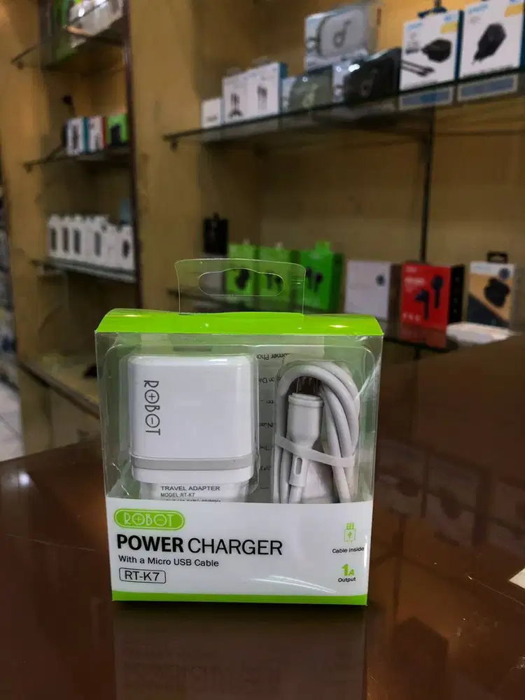 Robot Adapter Charger RT-K7 With Micro USB Cable