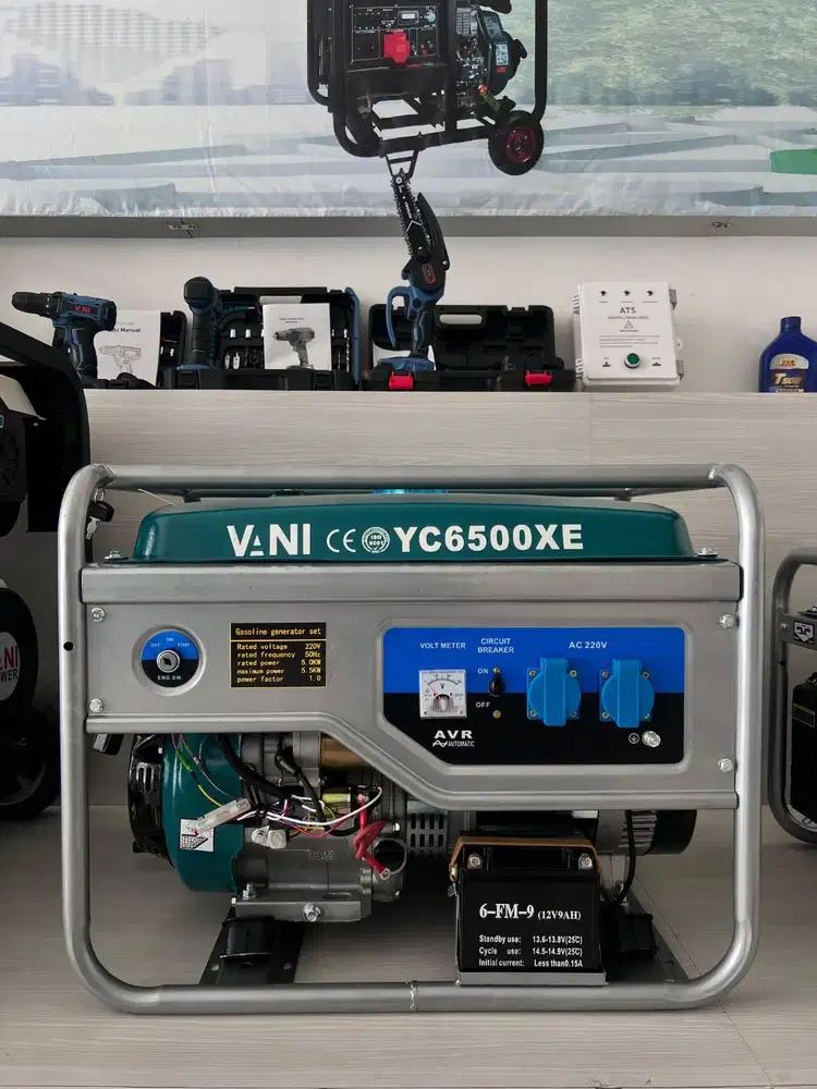 GENSET BENSIN 5.5 KVA – BARU & GARANSI 1 TAHUN