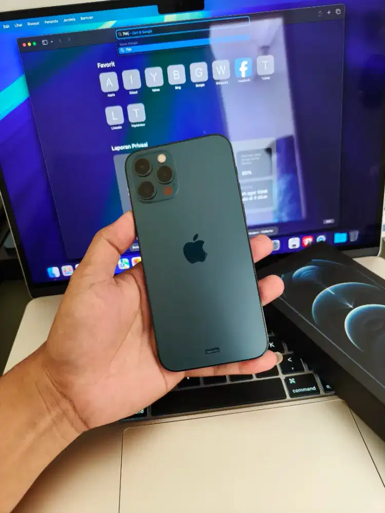 Iphone 12 pro 256gb ibox fullset istimewa