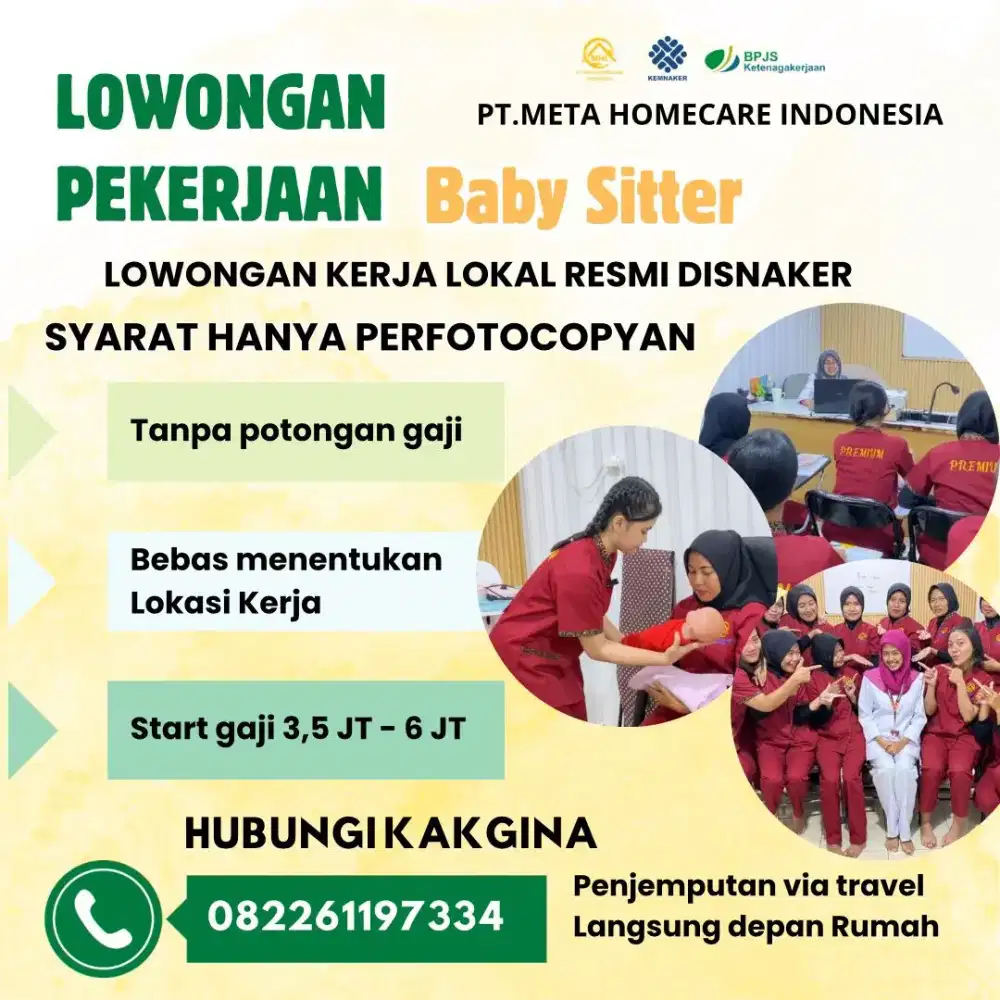 Lowongan Art dan Baby Sitter
