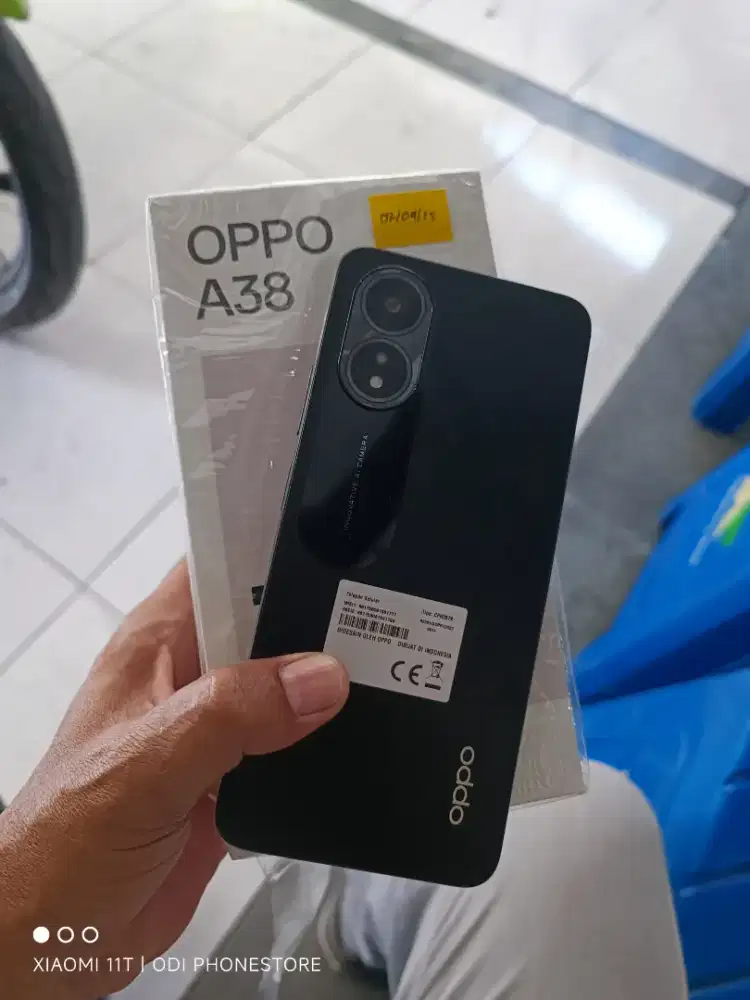 Oppo a38 6+6128 mulus dan lengkap