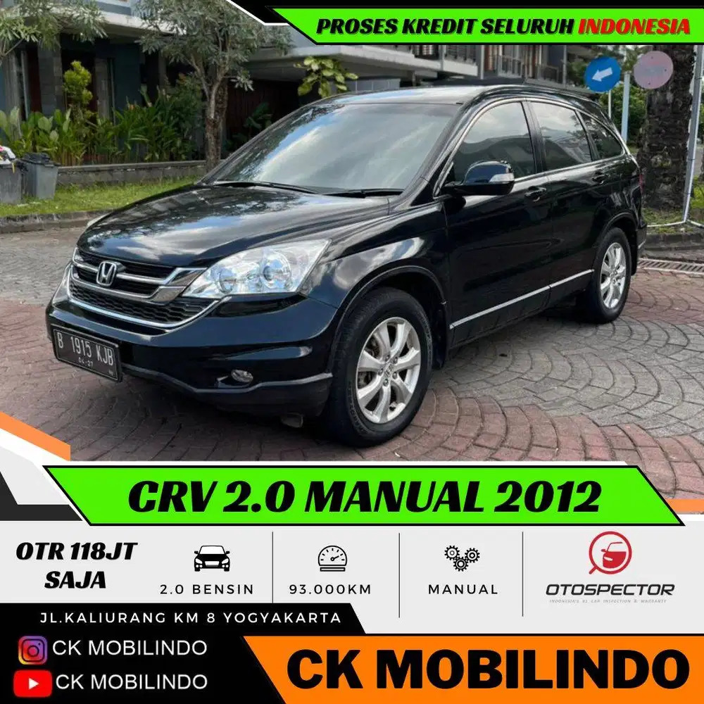 (Dp8jt) All New CRV Manual 2012 ORISINIL Kredit Murah Bisa TT