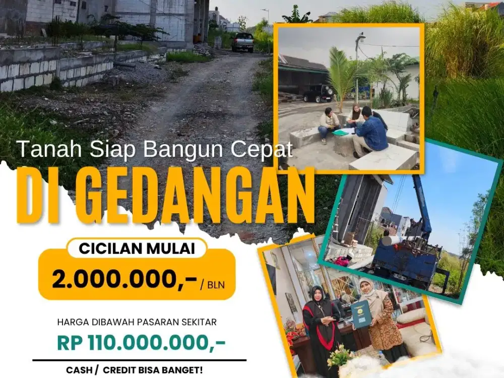 tanah kavling SHM di sidoarjo
