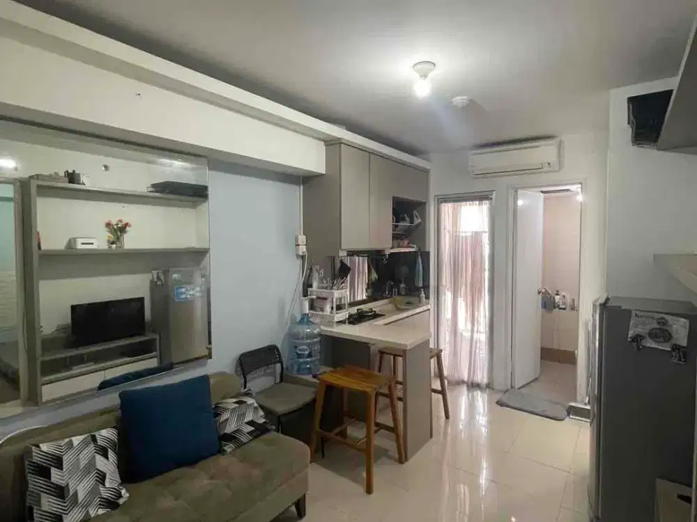Disewakan Unit Apartemen Bassura City. Per 3 Bulan. Tipe 2 Bedroom. Full Furnished. Free IPL. Jakarta.