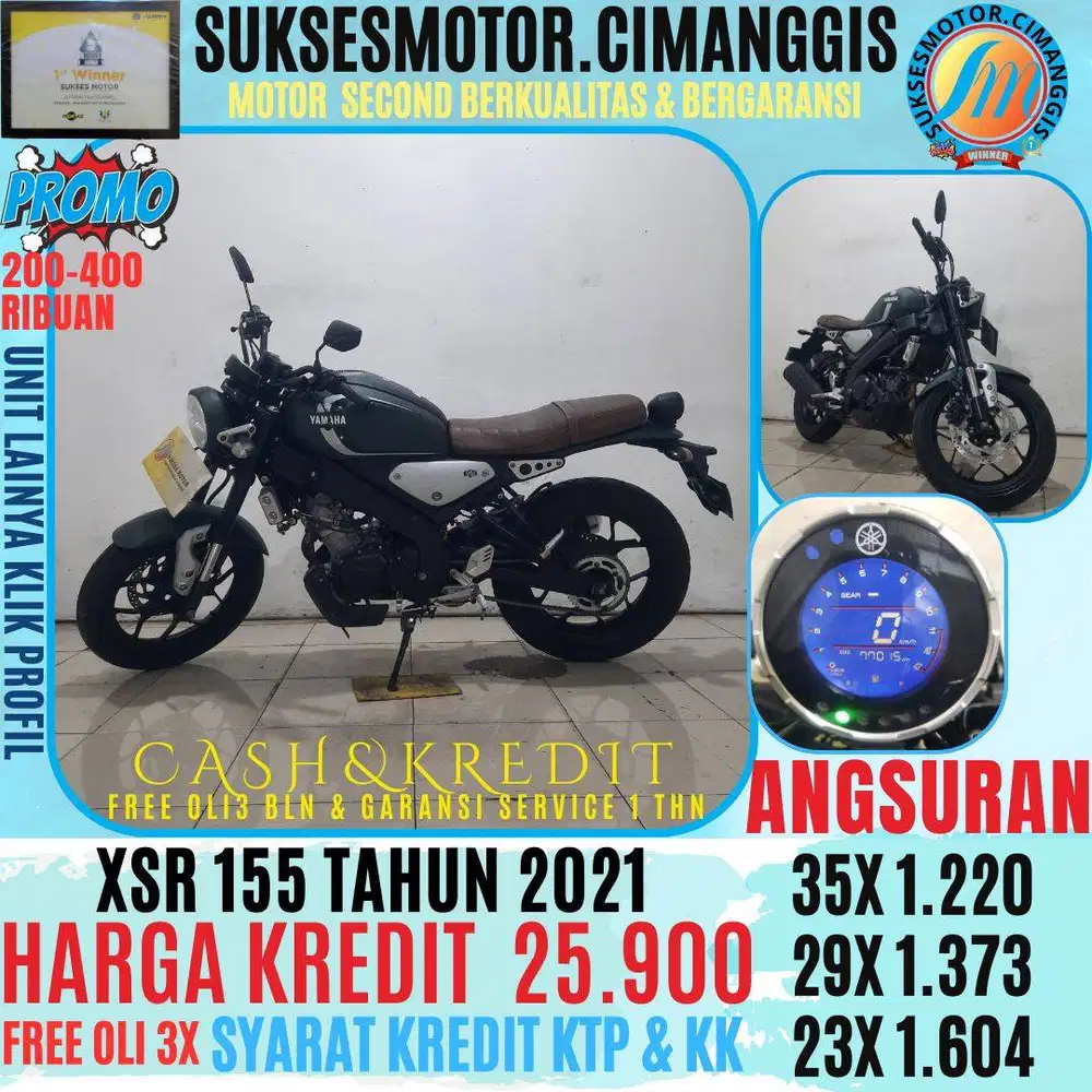 XSR 155 TERMURAH PROMO KLIK PROFIL UNIT LIANYA CASH/KREDIT BISA