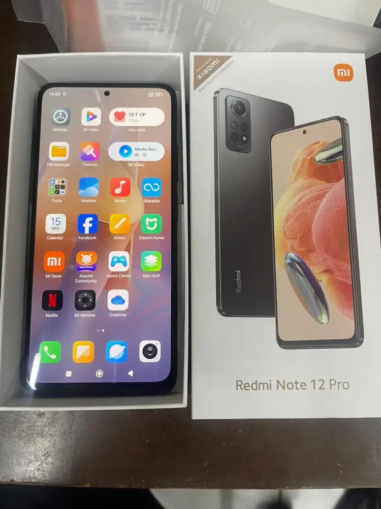Redmi note 12 pro 6/128 kondisi mulus 99%