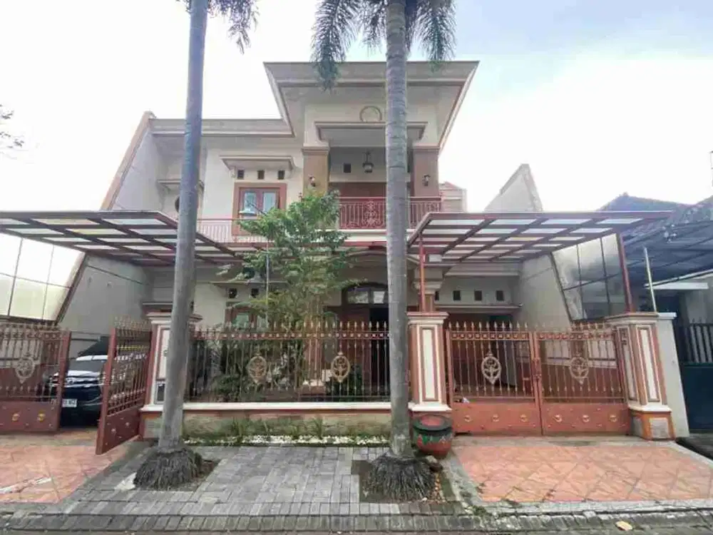 rumah mewah 2 lt blok golf araya siap huni