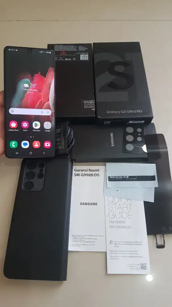 samsung S21 ultra ram 16/512gb resmi sein,spek tertinggi ram 16