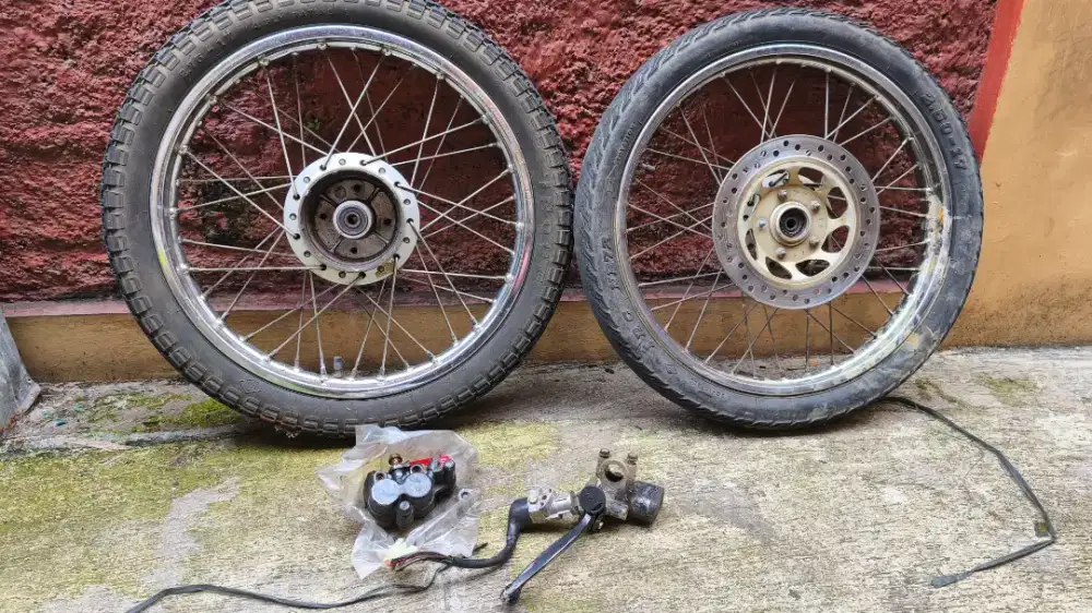 Velg Supra fit lama atau Supra x lama, dan komponen lainnya