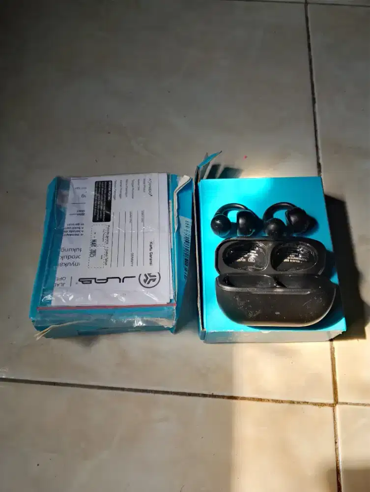 Earphone Second Jlab Termurah / FLEX Open Clip Wireless Earbud Fullset