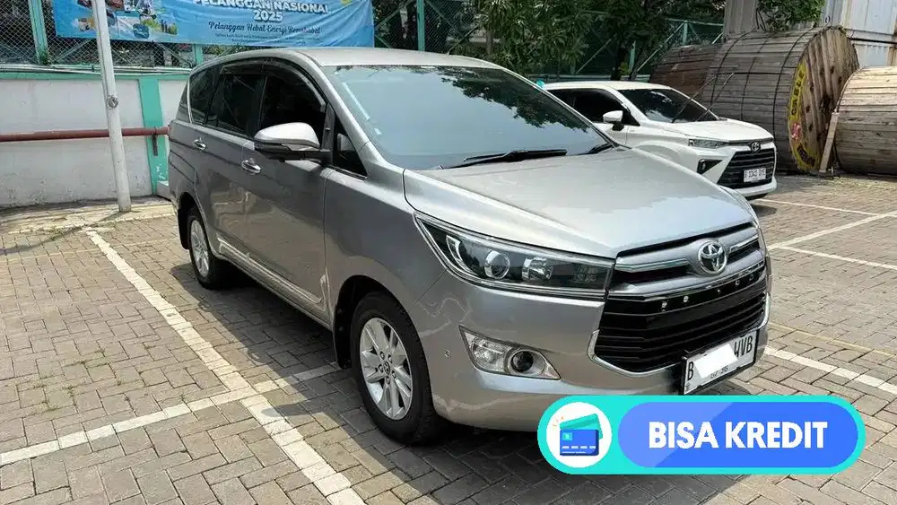KIJANG INNOVA 2.4 V DIESEL AT 2018 SILVER LOW KM SERVICE RECORD