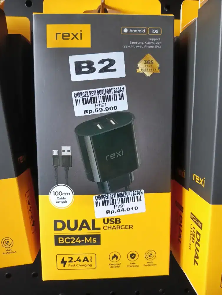 CHARGER REXI DUALPORT BC24-M | ATLANTIS DAHSYAT
