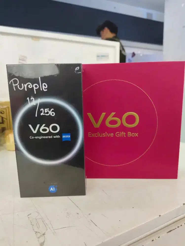 Vivo V60 12/256 New segel free gift box