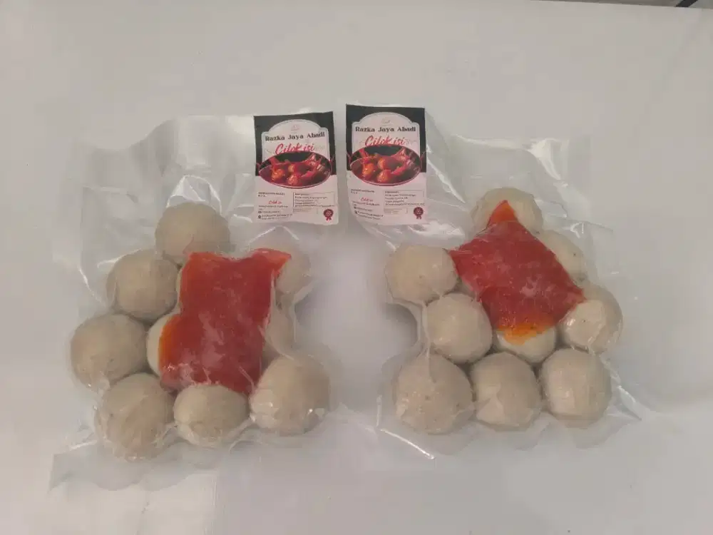 Cilok Isi Tetelan dan sosis