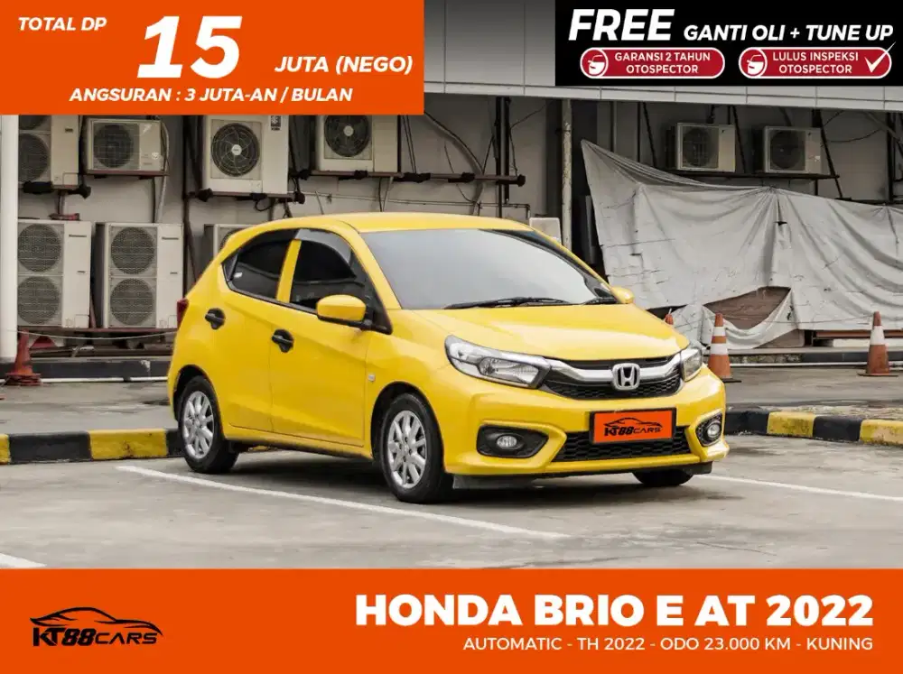Brio E 1,2 AT Kuning 2022,Tdp15jt