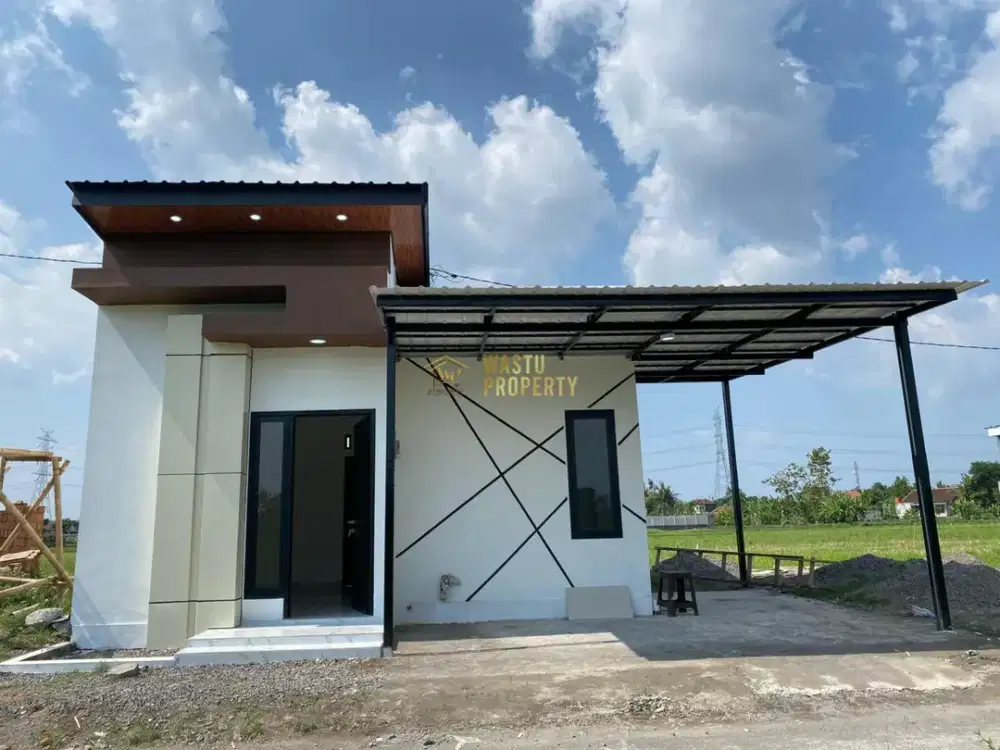 RUMAH BARU TERMURAH MINIMALIS KEKINIAN DI DEKAT KAMPUS UAD BANTUL 400JT