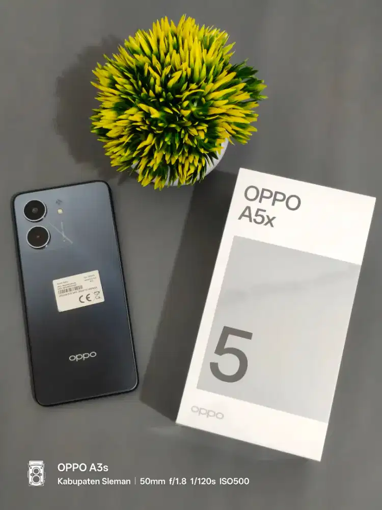 Oppo A5x Ram 8 (4+4) 128Gb Baru segel resmi
