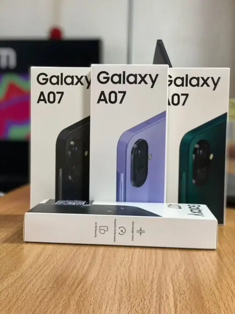 SAMSUNG A07 8/256 Free Adapter 25W, TG, softcase, Murah polll