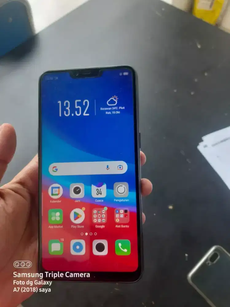 Oppo A3S ram 6 masih sangat bagus minus pemakaian sajah