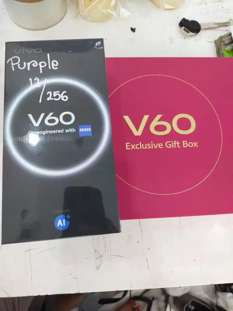 Vivo V60 5g 12/256 New segel free gift box V60