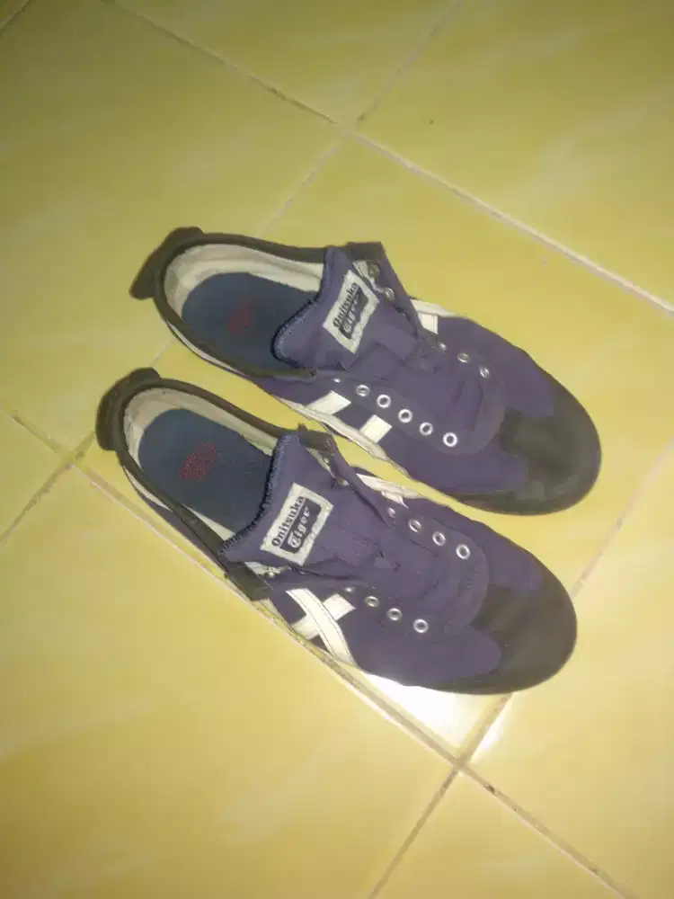 Onitsuka Tiger Mexico 66 Slip On Navy of white