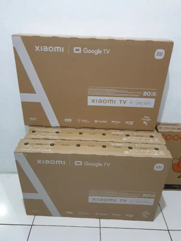 XIAOMI GoogleTV ( android ) 32 inch. 100% Gres, bisa COD + Setting