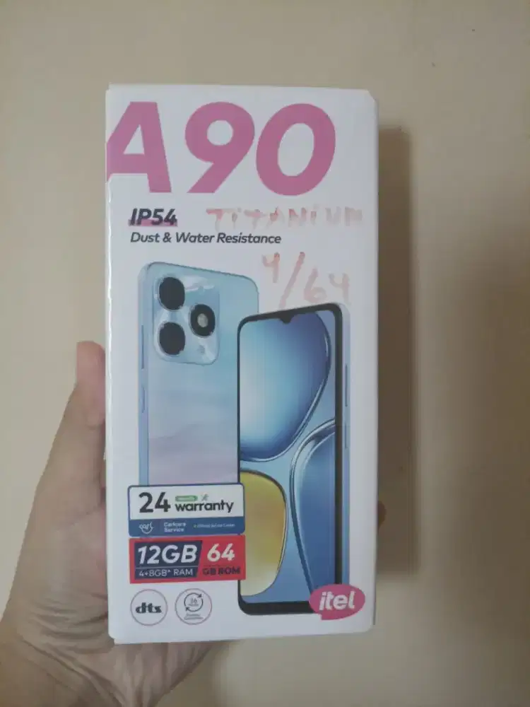 Itel A90 4/64GB baru segel original