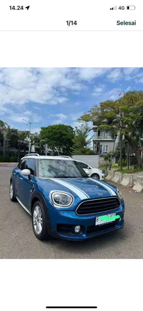 TDP35JT KM.23.000 MINI COOPER COUNTRYMAN 1.5 2019/2020 BLUE