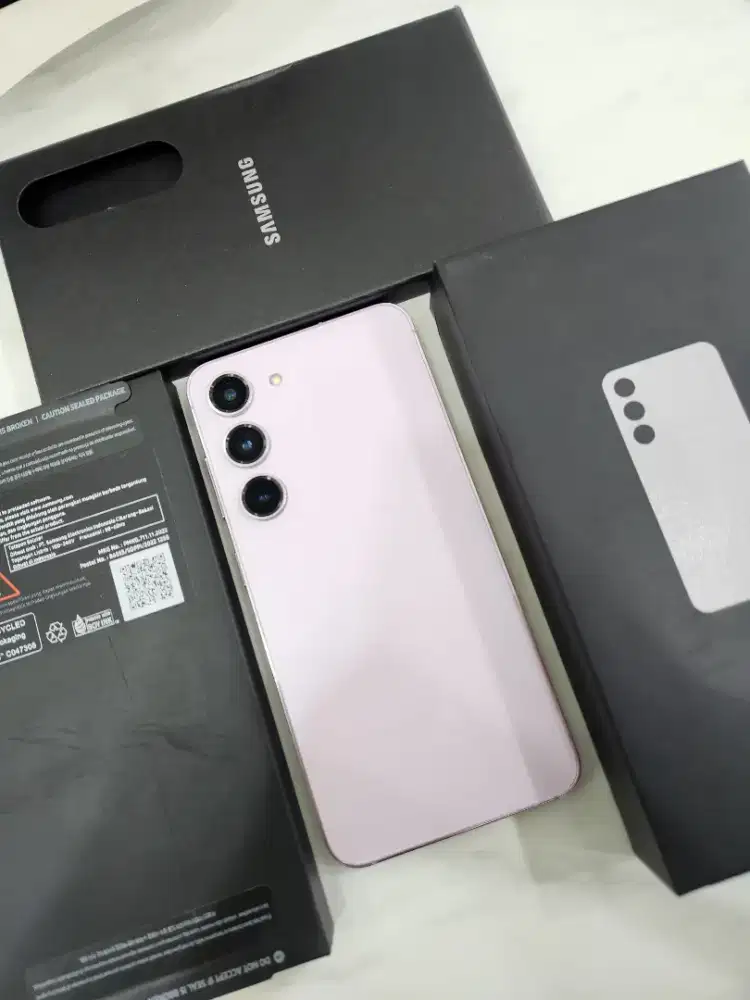 SAMSUNG GALAXY S23 5G 8/128 LAVENDER MULUS GARANSI RESMI EX SEIN