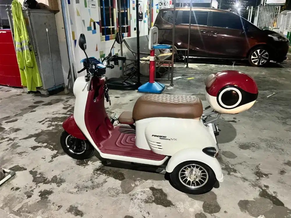 Sepeda Listrik Roda Tiga Pacific Crosser VX.