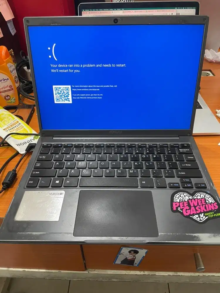 laptop axioo 14f