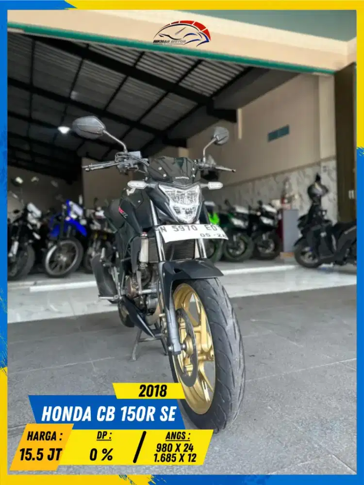 HONDA CB 150R SE 2018 BEKAS CIAMIK MASZEEHH HIKMAH MOTOR KEPUH MALANG