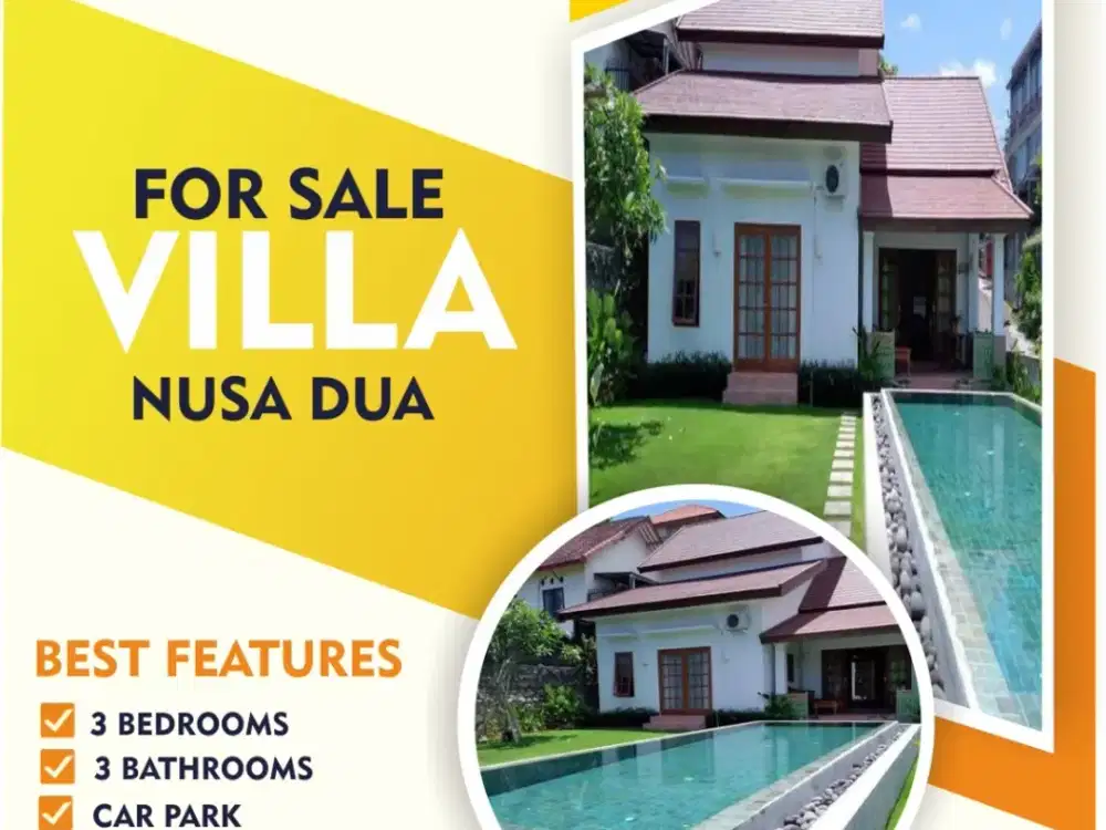 Villa Terjangkau dengan Lokasi Strategis di Nusa Dua Kuta Bali