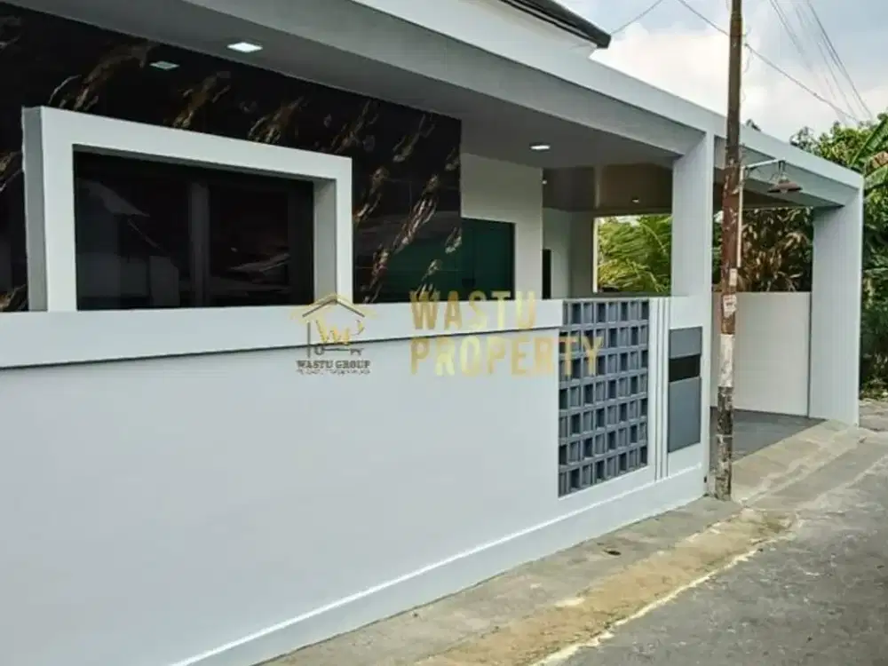 RUMAH TERBAIK MODERN SIAP HUNI SHM DI NGAGLIK SLEMAN