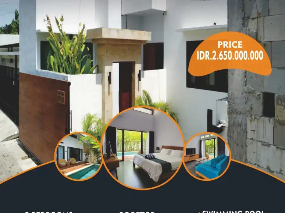Villa Murah Siap Huni, lokasi terjangkau di Nusa Dua Bali