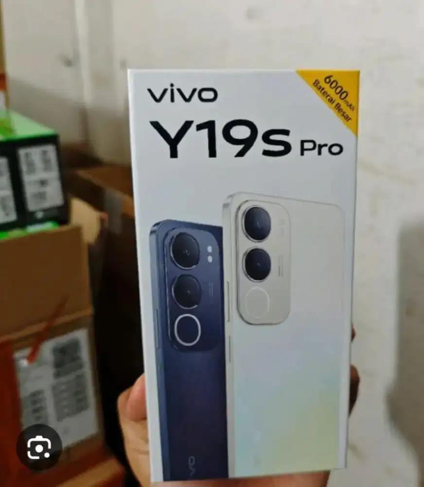 Vivo Y19S Pro 4/128GB Garansi Resmi Vivo 1 tahun bisa cicilan