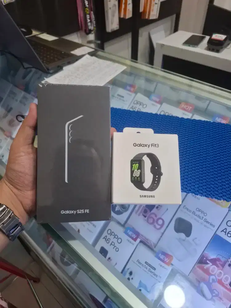 NEW SAMSUNG S25 FE 5G 8/256GB FREE FIT 3 ORI GARANSI RESMI
