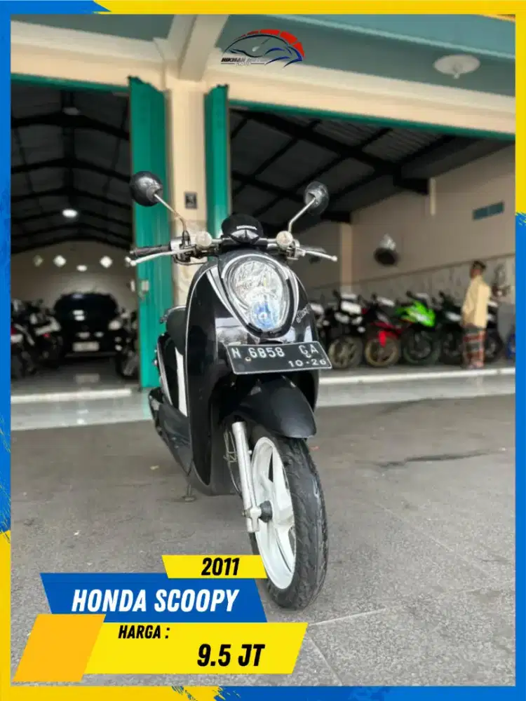 HONDA SCOOPY 2011 MURAH MERIAH BOSKU HIKMAH MOTOR KEPUH MALANG