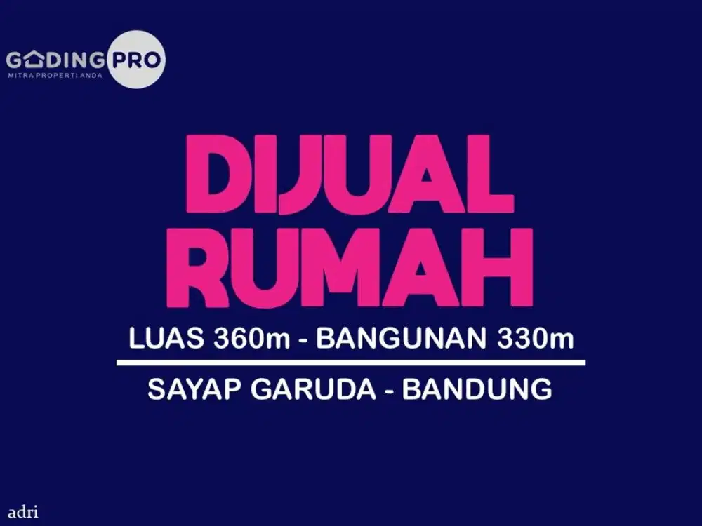 JUAL RUMAH MURAH DI, DADALI, GARUDA, ANDIR, PAJAJARAN, SUDIRMAN,