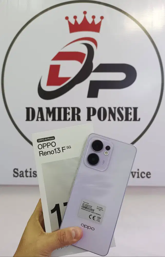 OPPO RENO 13F 5G (8/256) SECOND FULLSET GARANSI RESMI S/D MEI 2026