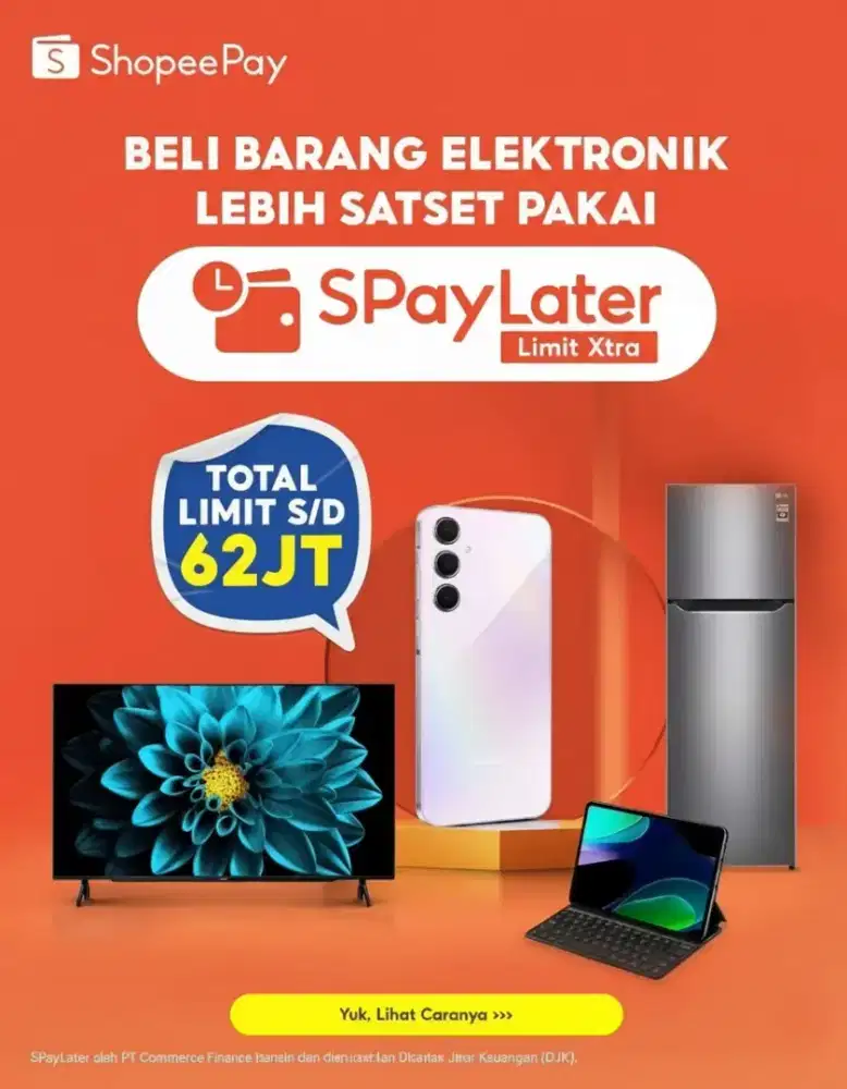 PROMO SHOPEEPAYLATTER LIMIT XTRA
