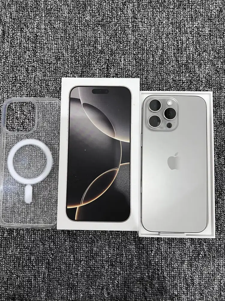 IPHONE 16 PRO 128GB NATURAL TITANIUM EX IBOX