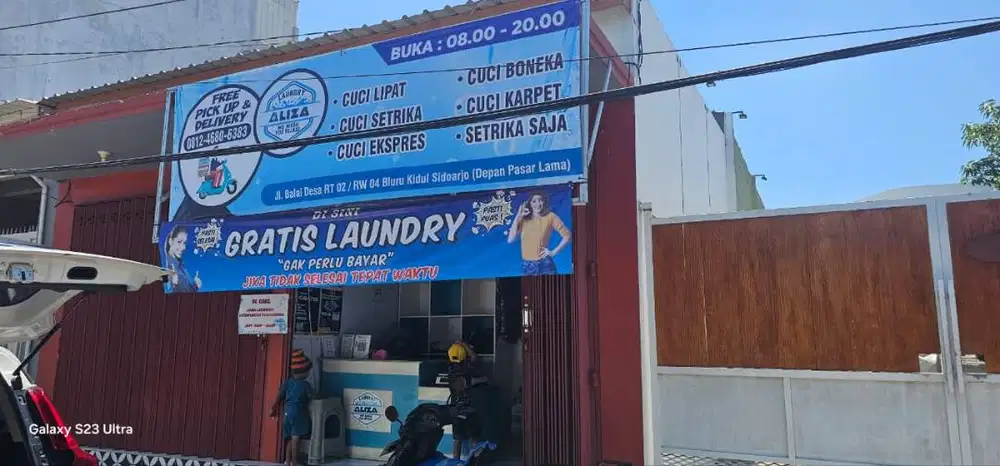 over usaha laundry