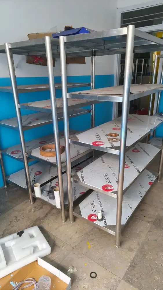 Dijual rak susun stainless