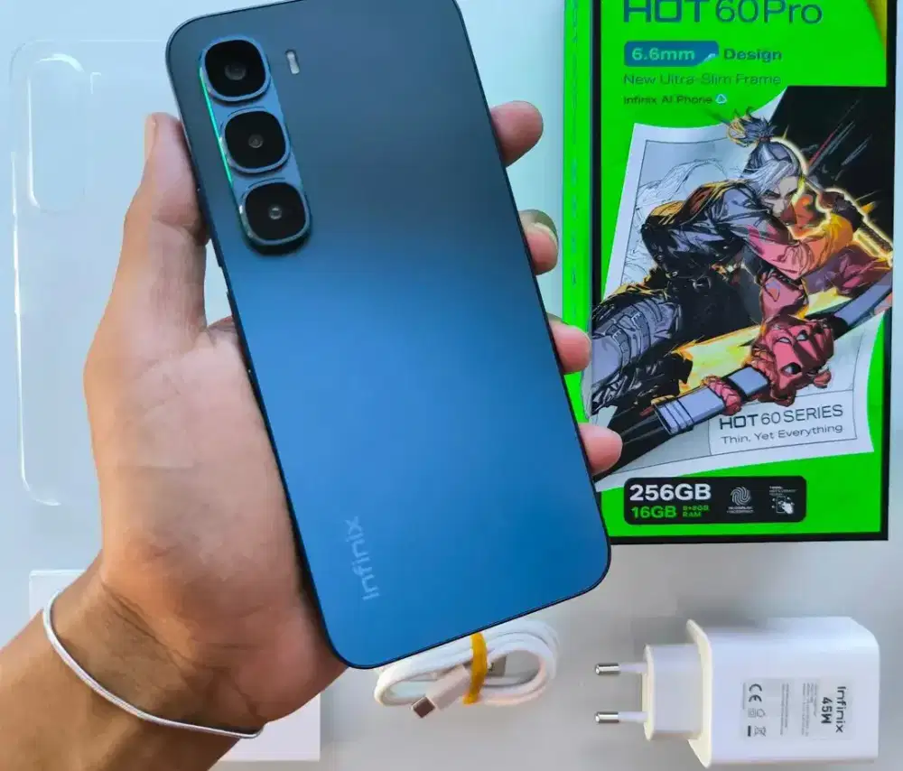 Infinix hot 60 pro 8/256 gb baru 1 hari