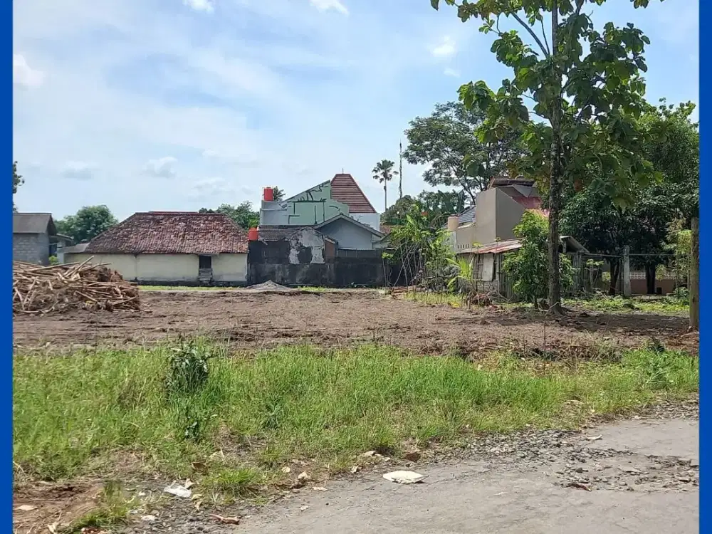 Tanah Jogja Siap Bangun SHM Pekarangan Barat Jl Kaliurang