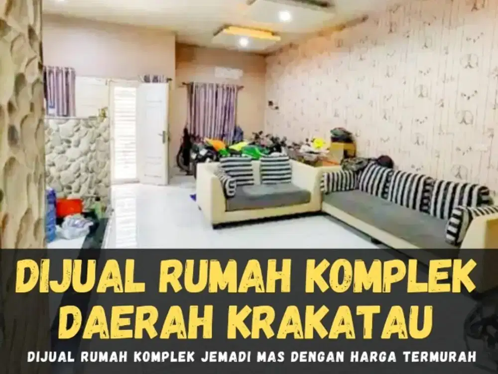 DIJUAL RUMAH 900 JUTA KOMPLEK JEMADI