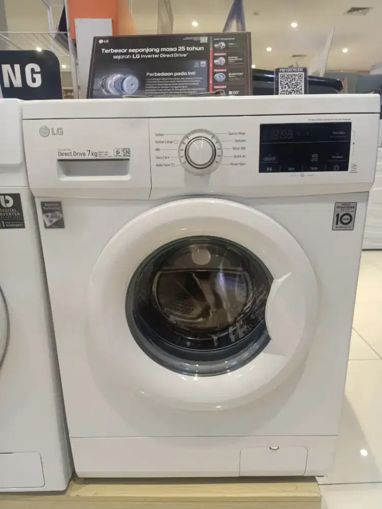LG MESIN CUCI FRONT LOADING 7 KG